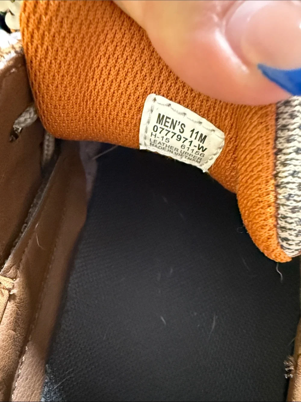 Sperry Tan/Brown Leather Boat Shoes
